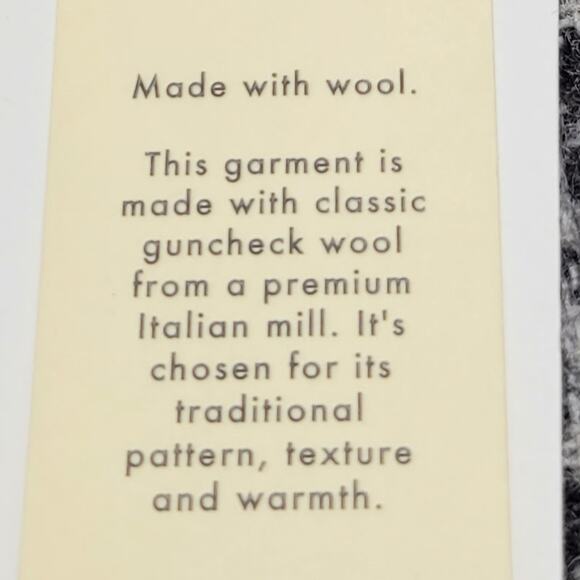 NWT Aritzia Wilfred Darmon Wool Blend Houndstooth Plaid Blazer Size 6 Gray Black - Picture 12 of 15